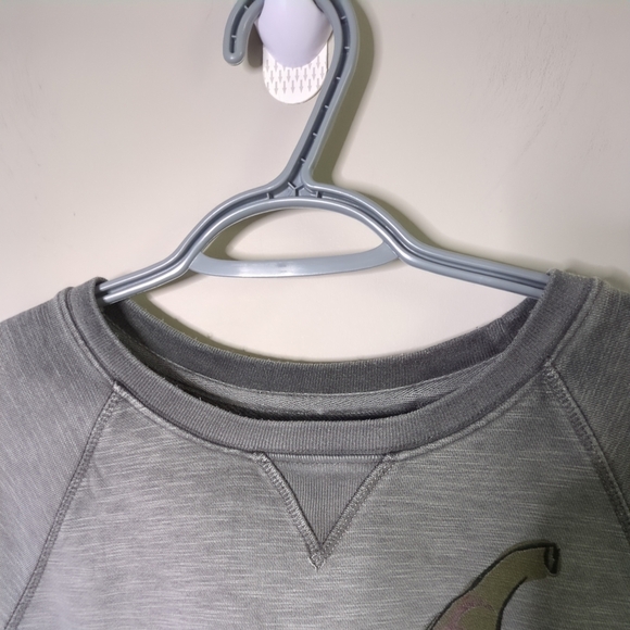 Anthropologie Saturday Sunday Let's Go Bananas Gray Sweatshirt Size Small - Picture 4 of 7